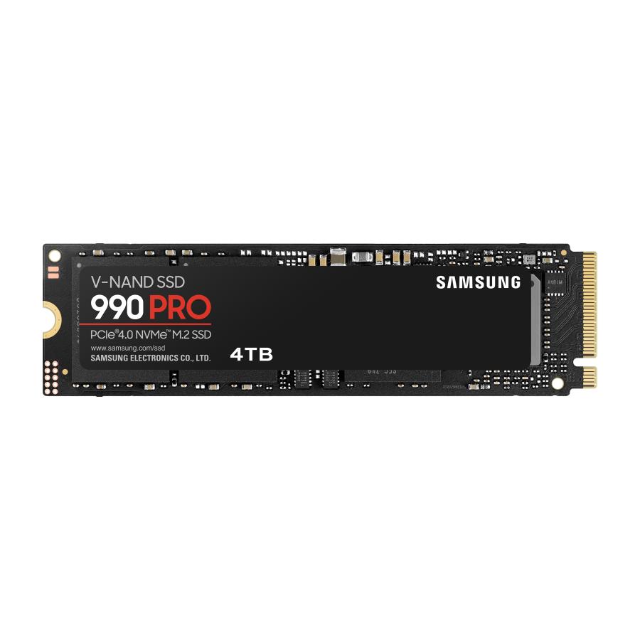 Samsung MZ-V9P4T0BW 990 PRO SSD, 4 TB, M.2, 7450 MB/s, 1550000 IOPS 1 Samsung MZ-V9P4T0BW 990 PRO SSD, 4 TB, M.2, 7450 MB/s, 1550000 IOPS