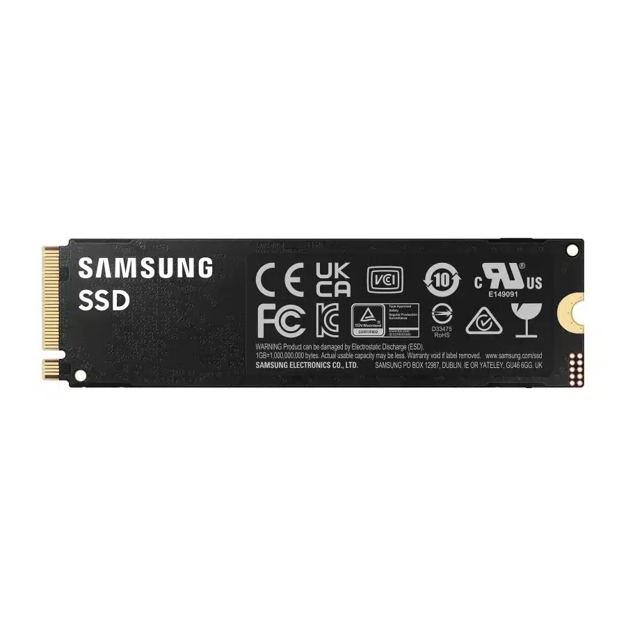 Samsung MZ-V9P4T0BW 990 PRO SSD, 4 TB, M.2, 7450 MB/s, 1550000 IOPS 2 Samsung MZ-V9P4T0BW 990 PRO SSD, 4 TB, M.2, 7450 MB/s, 1550000 IOPS - Afbeelding 2