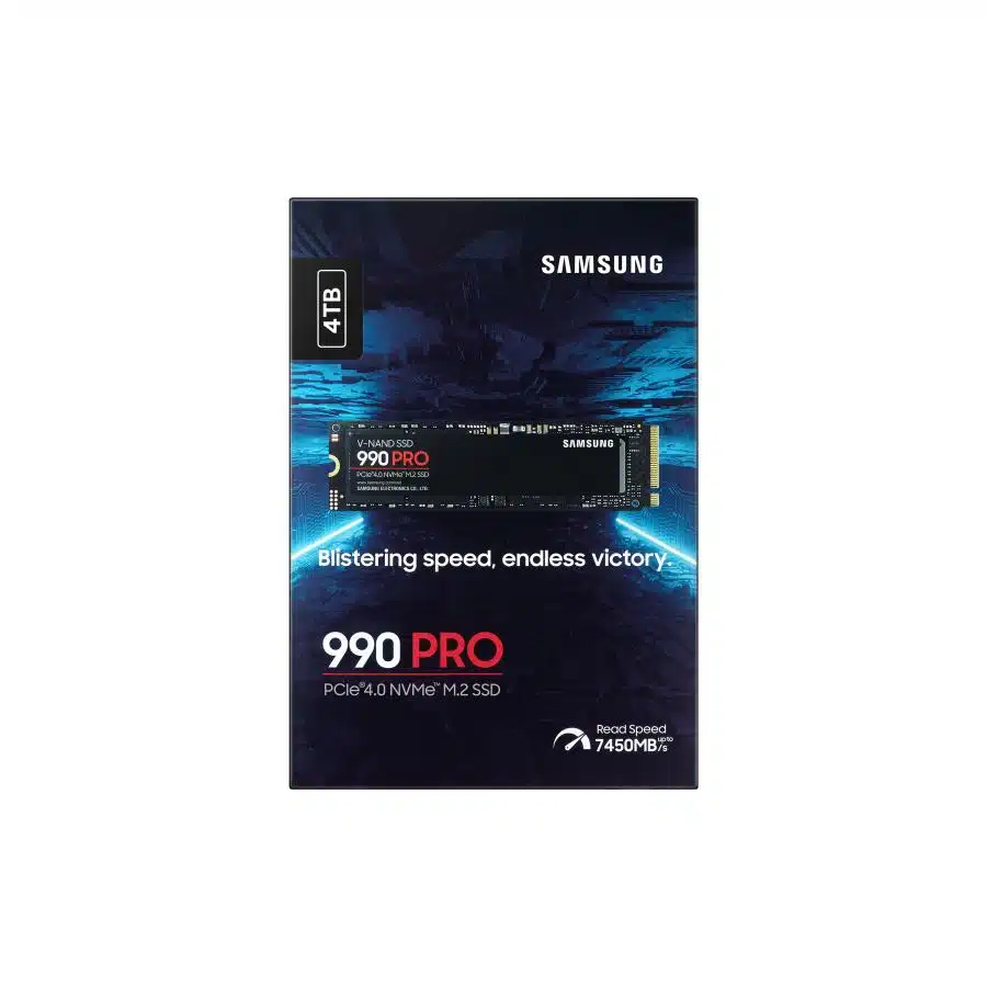 Samsung MZ-V9P4T0BW 990 PRO SSD, 4 TB, M.2, 7450 MB/s, 1550000 IOPS 5 Samsung MZ-V9P4T0BW 990 PRO SSD, 4 TB, M.2, 7450 MB/s, 1550000 IOPS - Afbeelding 5