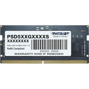 Patriot PSD516G480081S Signature-Line SO-DIMM, 16GB, DDR5, 4800MHz, CL40, 1.1v