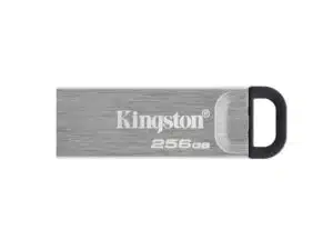 Kingston DTKN/256GB DataTraveler Kyson USB Flash Drive, 256 GB, USB 3.2 Type-A, 200/ 60 MB/s, Silver