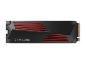 Samsung MZ-V9P4T0CW 990 Pro SSD, 4 TB, M.2 NVME, 7450 MB/s, Heatsink, 7450/ 6950 MB/s
