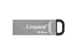 Kingston DTKN/64GB DataTraveler Kyson, 64 GB, USB 3.2, 200/ 60 MB/s, Capless, Silver