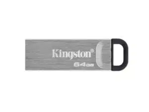 Kingston DTKN/64GB DataTraveler Kyson, 64 GB, USB 3.2, 200/ 60 MB/s, Capless, Silver