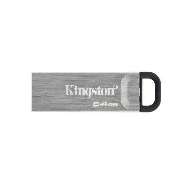 Kingston DTKN/64GB DataTraveler Kyson, 64 GB, USB 3.2, 200/ 60 MB/s, Capless, Silver 1 Kingston DTKN/64GB DataTraveler Kyson, 64 GB, USB 3.2, 200/ 60 MB/s, Capless, Silver