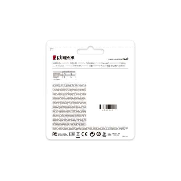 Kingston DTKN/64GB DataTraveler Kyson, 64 GB, USB 3.2, 200/ 60 MB/s, Capless, Silver 5 Kingston DTKN/64GB DataTraveler Kyson, 64 GB, USB 3.2, 200/ 60 MB/s, Capless, Silver - Afbeelding 5