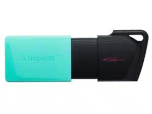 KIngston DTXM/256GB Datatraveler Exodia M, 256 GB, USB 3.2 Gen 1, Black/ Turqoise, Slide