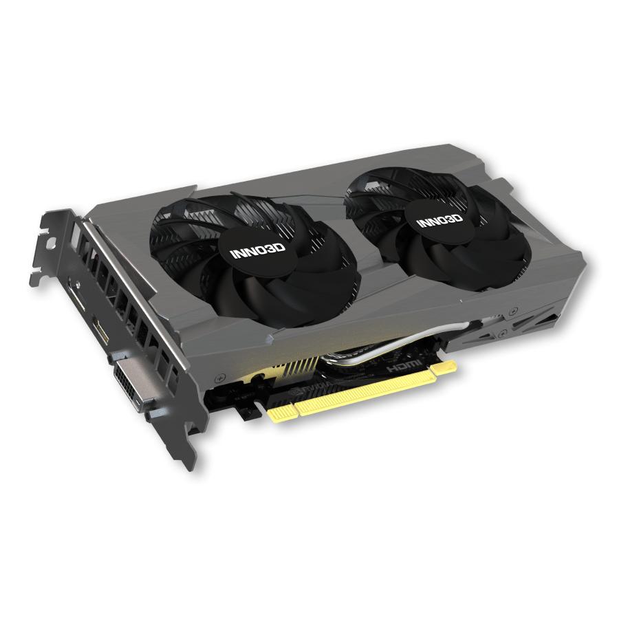INNO3D N30502-08D6-1711VA41 GeForce RTX 3050 Twin X2 V2, 8GB GDDR6, 128-bit, 1777, 14Gbps, 1xDP+HDMI 3 INNO3D N30502-08D6-1711VA41 GeForce RTX 3050 Twin X2 V2, 8GB GDDR6, 128-bit, 1777, 14Gbps, 1xDP+HDMI - Afbeelding 3