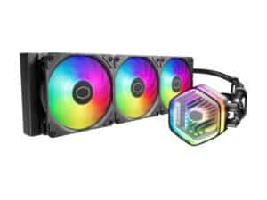 Cooler Master MLX-D36M-A25PZ-RW MasterLiquid 360 Atmos, 3x 120mm ARGB White, 690-2500 RPM ± 10%