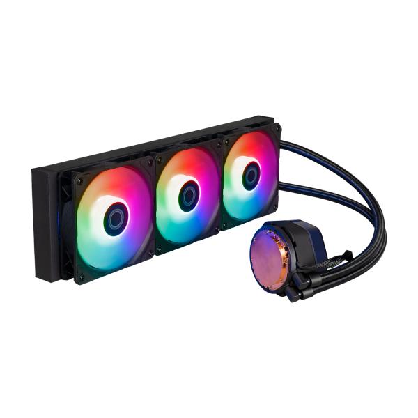 Cooler Master MLX-D36M-A25PZ-RW MasterLiquid 360 Atmos, 3x 120mm ARGB White, 690-2500 RPM ± 10% 2 Cooler Master MLX-D36M-A25PZ-RW MasterLiquid 360 Atmos, 3x 120mm ARGB White, 690-2500 RPM ± 10% - Afbeelding 2