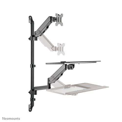 Neomounts DS90-325BL1 DS90-325BL1 Neomounts wall mounted sit-stand workstation 4 Neomounts DS90-325BL1 DS90-325BL1 Neomounts wall mounted sit-stand workstation - Afbeelding 4