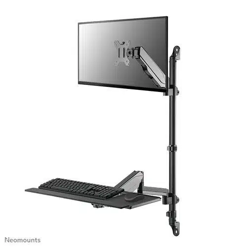 Neomounts WL90-325BL1 height adjustable wall mounted workstation for 17-32" screens, keyb 1 Neomounts WL90-325BL1 height adjustable wall mounted workstation for 17-32" screens, keyb