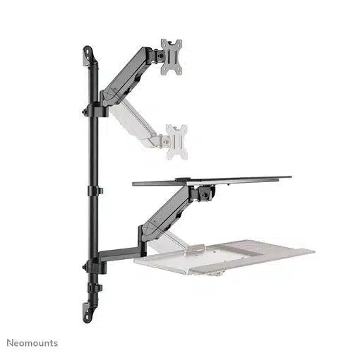 Neomounts WL90-325BL1 height adjustable wall mounted workstation for 17-32" screens, keyb 4 Neomounts WL90-325BL1 height adjustable wall mounted workstation for 17-32" screens, keyb - Afbeelding 4