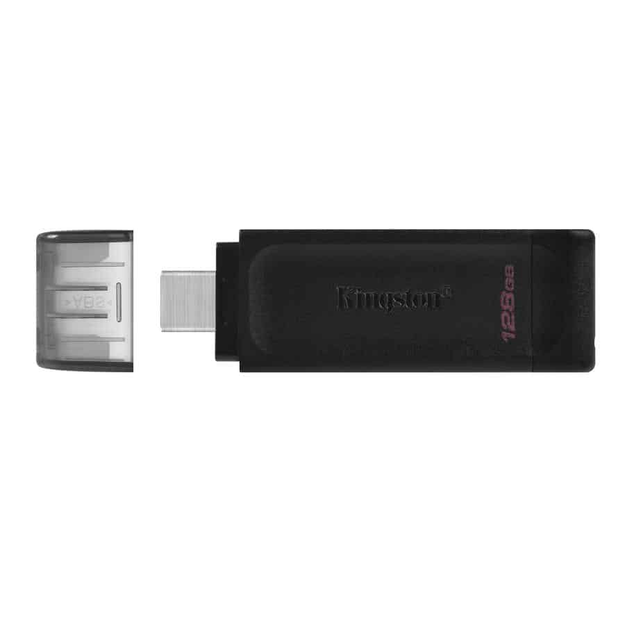 Kingston DT70/128GB DataTraveler 70 USB-C Flash-drive, 128 GB, USB-C 3.2 Gen 1 3 Kingston DT70/128GB DataTraveler 70 USB-C Flash-drive, 128 GB, USB-C 3.2 Gen 1 - Afbeelding 3