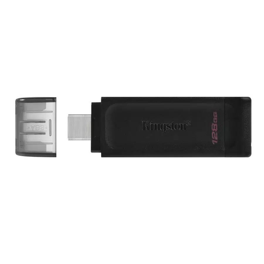 Kingston DT70/128GB DataTraveler 70 USB-C Flash-drive, 128 GB, USB-C 3.2 Gen 1 3 Kingston DT70/128GB DataTraveler 70 USB-C Flash-drive, 128 GB, USB-C 3.2 Gen 1 - Afbeelding 3