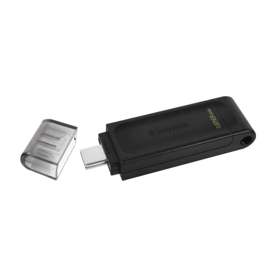 Kingston DT70/128GB DataTraveler 70 USB-C Flash-drive, 128 GB, USB-C 3.2 Gen 1 4 Kingston DT70/128GB DataTraveler 70 USB-C Flash-drive, 128 GB, USB-C 3.2 Gen 1 - Afbeelding 4