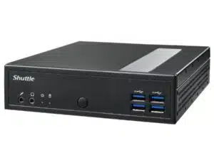 Shuttle PEB-DL30N101 DL30N Slim Barebone PC, 1.35L, IIntel N100 Fan, DDR5, 2x 2.5 GbE, 65W, 24/7