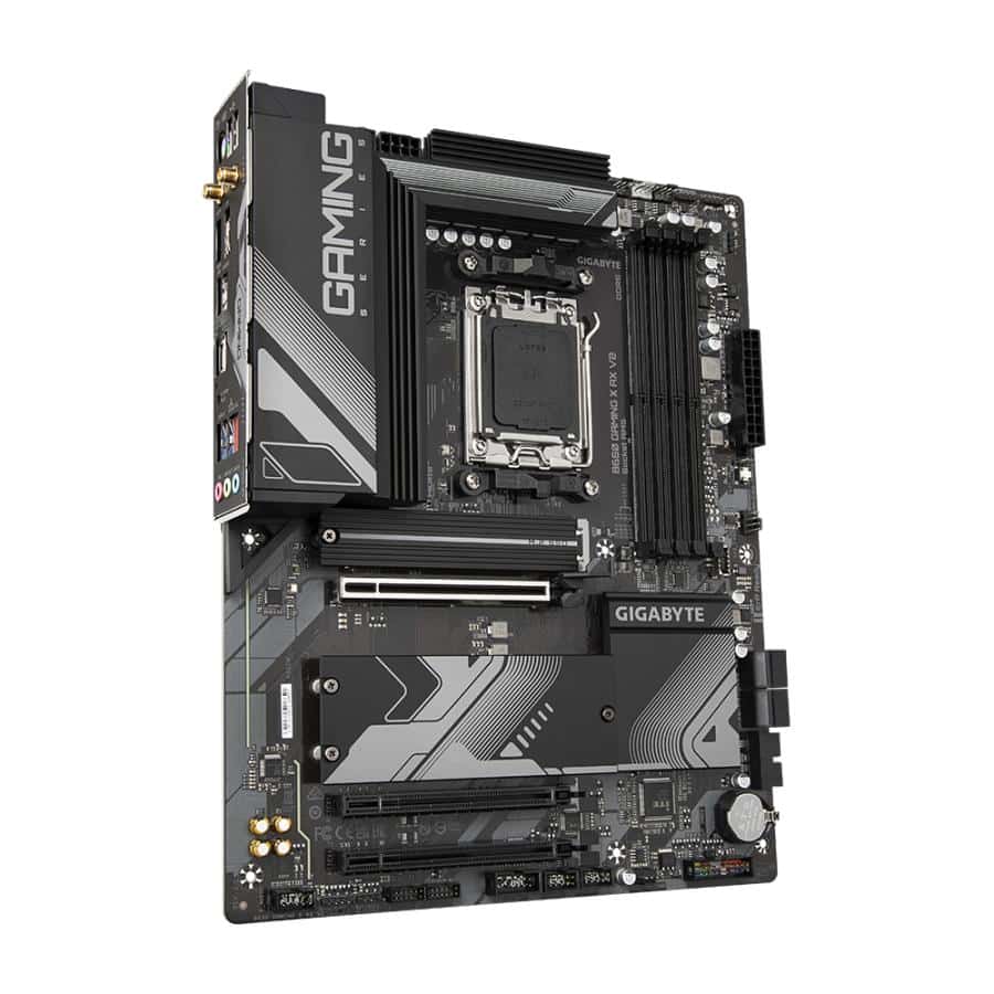 Gigabyte B650 GAMING X AX V2 B650 GAMING X AX V2, AMD Ryzen 8000, DDR5 upto 8000MHz, PCIe 5.0 3 Gigabyte B650 GAMING X AX V2 B650 GAMING X AX V2, AMD Ryzen 8000, DDR5 upto 8000MHz, PCIe 5.0 - Afbeelding 3