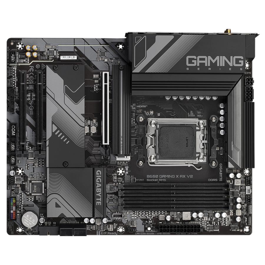 Gigabyte B650 GAMING X AX V2 B650 GAMING X AX V2, AMD Ryzen 8000, DDR5 upto 8000MHz, PCIe 5.0 4 Gigabyte B650 GAMING X AX V2 B650 GAMING X AX V2, AMD Ryzen 8000, DDR5 upto 8000MHz, PCIe 5.0 - Afbeelding 4
