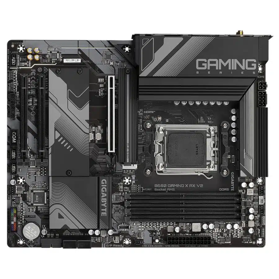 Gigabyte B650 GAMING X AX V2 B650 GAMING X AX V2, AMD Ryzen 8000, DDR5 upto 8000MHz, PCIe 5.0 4 Gigabyte B650 GAMING X AX V2 B650 GAMING X AX V2, AMD Ryzen 8000, DDR5 upto 8000MHz, PCIe 5.0 - Afbeelding 4