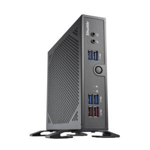 Shuttle PEB-DS50U301 DS50U3 XPC slim Barebone, Intel i3-1315U, 2x LAN, 2.5 Gbe + 1 Gbe, COM