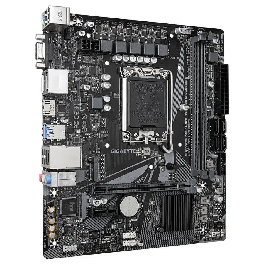 Gigabyte H610M S2H V3 DDR4 H610M S2H V3, Intel LGA1700, DDR4, 3200 MHz, GbE LAN, 4+1+1 Digital VRM 3 Gigabyte H610M S2H V3 DDR4 H610M S2H V3, Intel LGA1700, DDR4, 3200 MHz, GbE LAN, 4+1+1 Digital VRM - Afbeelding 3