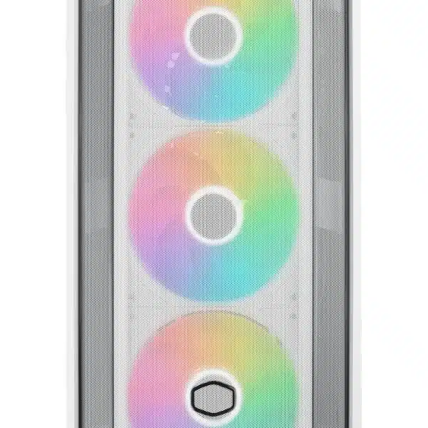 Cooler Master MB600-WGNN-S00 MasterBox 600 White, TG, eATX, 3x 140mm ARGB, 1x 120mm, USB3.2 Gen2 3 Cooler Master MB600-WGNN-S00 MasterBox 600 White, TG, eATX, 3x 140mm ARGB, 1x 120mm, USB3.2 Gen2 - Afbeelding 3