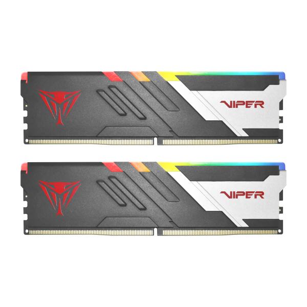 Patriot PVVR532G600C30K Viper Venom RGB DIMM Dual kit, 32 GB, DDR5, 6000MTs, CL30 1 Patriot PVVR532G600C30K Viper Venom RGB DIMM Dual kit, 32 GB, DDR5, 6000MTs, CL30