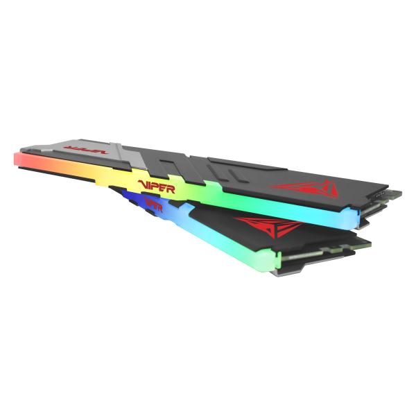 Patriot PVVR532G600C30K Viper Venom RGB DIMM Dual kit, 32 GB, DDR5, 6000MTs, CL30 3 Patriot PVVR532G600C30K Viper Venom RGB DIMM Dual kit, 32 GB, DDR5, 6000MTs, CL30 - Afbeelding 3