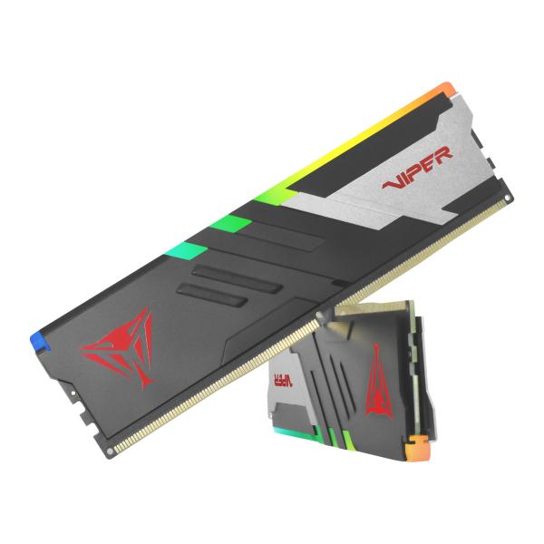 Patriot PVVR532G600C30K Viper Venom RGB DIMM Dual kit, 32 GB, DDR5, 6000MTs, CL30 5 Patriot PVVR532G600C30K Viper Venom RGB DIMM Dual kit, 32 GB, DDR5, 6000MTs, CL30 - Afbeelding 5