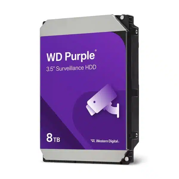 Western Digital WD85PURZ Purple Surveillance HD, 8TB, 3.5", SATA3, 7200 RPM, 256MB 1 Western Digital WD85PURZ Purple Surveillance HD, 8TB, 3.5", SATA3, 7200 RPM, 256MB