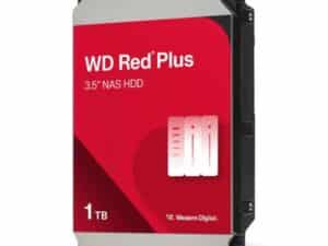 Western Digital WD80EFPX RED PLUS HDD, 8TB, 3.5", SATA3, 5400 RPM, 256 MB, 150 MB/s