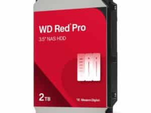 Western Digital WD8005FFBX RED Pro HDD, 8TB, 3.5", 7200 RPM, Serial ATA III, 256 MB, 220 Mib/s, CMR