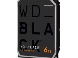 Western Digital WD6004FZBX BLACK HDD, 6TB, 3.5", SATA3, 64MB, 7200RPM, 164 MB/s