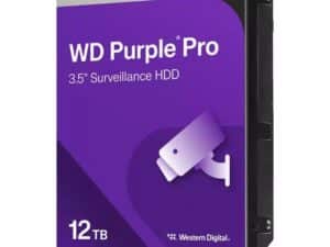 Western Digital WD240PURP Purple PRO Surveillance HDD, 24 TB, 3.5", SATA3, 512MB