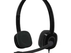 Logitech 981-000589 H151 Stereo Headset, Wired, Office/Call center, 20 - 20000 Hz, Headset, Black