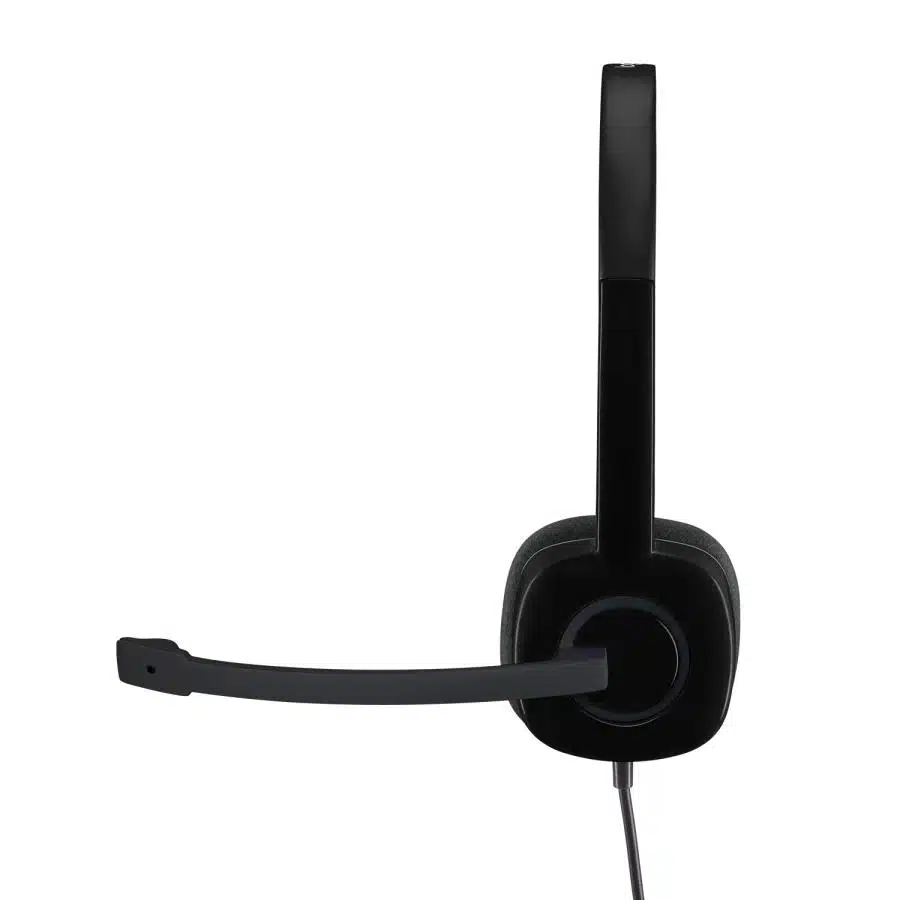 Logitech 981-000589 H151 Stereo Headset, Wired, Office/Call center, 20 - 20000 Hz, Headset, Black 2 Logitech 981-000589 H151 Stereo Headset, Wired, Office/Call center, 20 - 20000 Hz, Headset, Black - Afbeelding 2