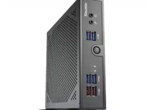 Shuttle PEB-DS50U011 DS50U XPC Slim Barebone, Intel 7305, DDR5, 2x LAN (2.5Gbit + 1Gbit) fanless