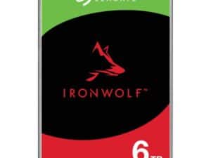 Seagate ST6000VN006 IronWolf HDD, 6 TB, 5400 RPM, 256 MB, 3.5", Serial ATA III