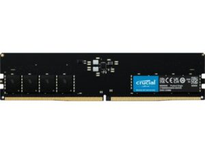 Crucial CT16G56C46U5 U-DIMM, 16GB, DDR5, 5600 Mhz, CL46, Black