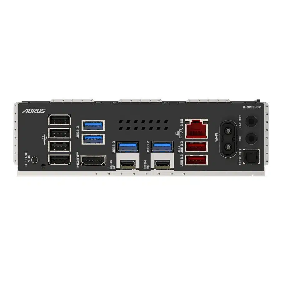 Gigabyte X870E A ELITE WIFI7, ATX, AMD AM5, X870, 4x DDR5, USB4, 2.5 GbE, Wi-FI 7, PCIe 5.0 5 Gigabyte X870E A ELITE WIFI7, ATX, AMD AM5, X870, 4x DDR5, USB4, 2.5 GbE, Wi-FI 7, PCIe 5.0 - Afbeelding 5