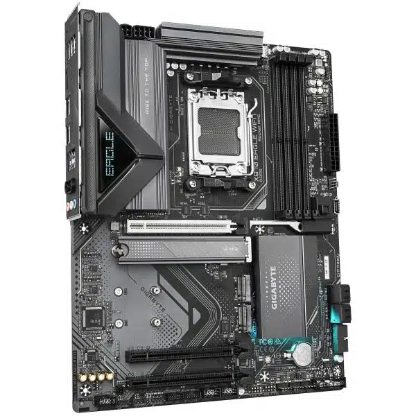 Gigabyte X870 EAGLE WIFI7, ATX, AMD AM5, 4x DIMM DDR5, Dual USB4 Type-C, 2.5 Gbe, Wi-Fi7 3 Gigabyte X870 EAGLE WIFI7, ATX, AMD AM5, 4x DIMM DDR5, Dual USB4 Type-C, 2.5 Gbe, Wi-Fi7 - Afbeelding 3