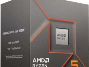 Amd 100-000001591 Ryzen 5 8400F Tray, AMD AM5, 6-Core HTT, 4,2/ 4.7 GHz, 16 MB L3, 65 W