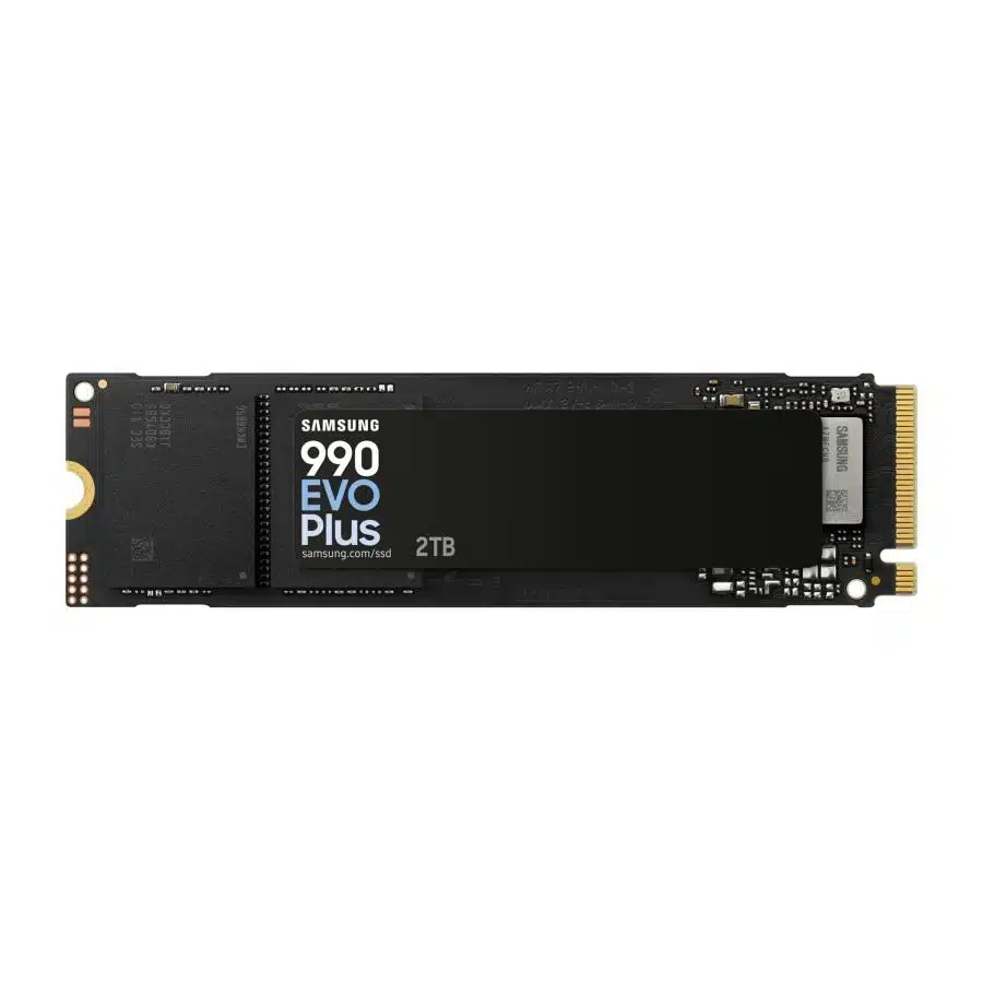 Samsung MZ-V9S2T0BW MZ-V9S2T0 990 EVO Plus SSD, 2 TB, M.2, PCie 4.0, 7150 MB/s, 1350000 IOPS, Black 1 Samsung MZ-V9S2T0BW MZ-V9S2T0 990 EVO Plus SSD, 2 TB, M.2, PCie 4.0, 7150 MB/s, 1350000 IOPS, Black