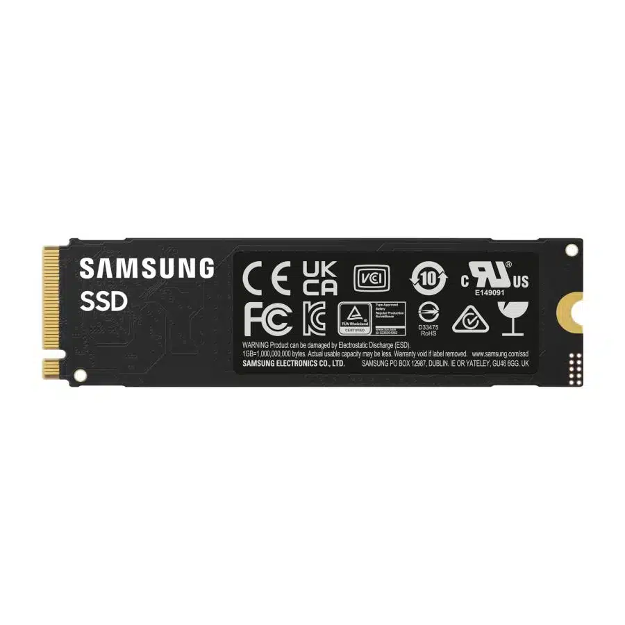 Samsung MZ-V9S2T0BW MZ-V9S2T0 990 EVO Plus SSD, 2 TB, M.2, PCie 4.0, 7150 MB/s, 1350000 IOPS, Black 2 Samsung MZ-V9S2T0BW MZ-V9S2T0 990 EVO Plus SSD, 2 TB, M.2, PCie 4.0, 7150 MB/s, 1350000 IOPS, Black - Afbeelding 2
