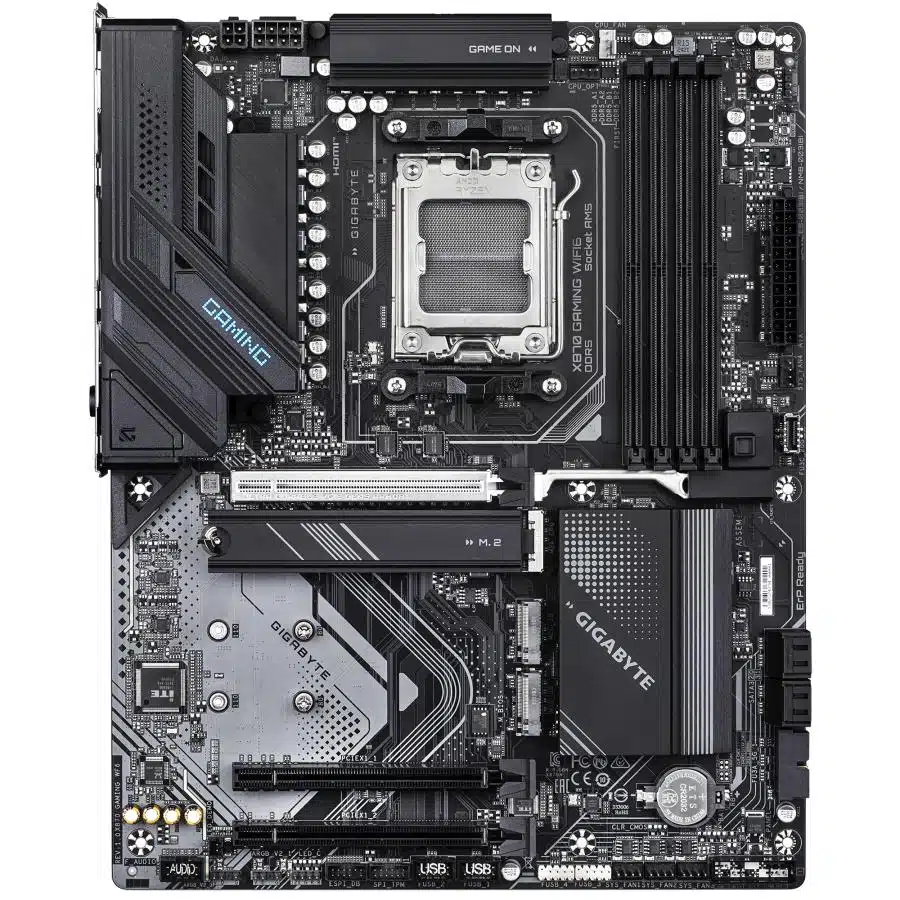 Gigabyte X870 GAMING WF6, ATX, AMD AM5, X870, 4x DDR5, USB 4, 2.5 GbE, Wi-Fi 6, PCIe 5.0 2 Gigabyte X870 GAMING WF6, ATX, AMD AM5, X870, 4x DDR5, USB 4, 2.5 GbE, Wi-Fi 6, PCIe 5.0 - Afbeelding 2