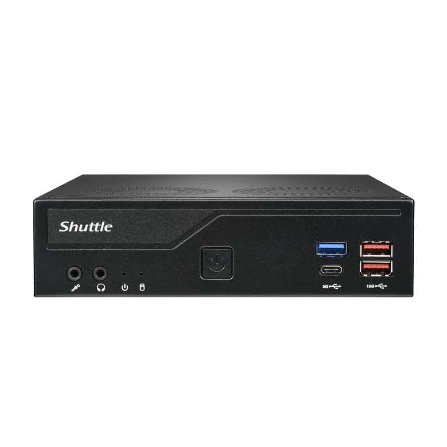Shuttle PIB-DH770001 DH770 Mini PC barebone, LGA 1700, Intel H770, DDR5, 2x 2.5G LAN, 2x M.2, 24/7 1 Shuttle PIB-DH770001 DH770 Mini PC barebone, LGA 1700, Intel H770, DDR5, 2x 2.5G LAN, 2x M.2, 24/7