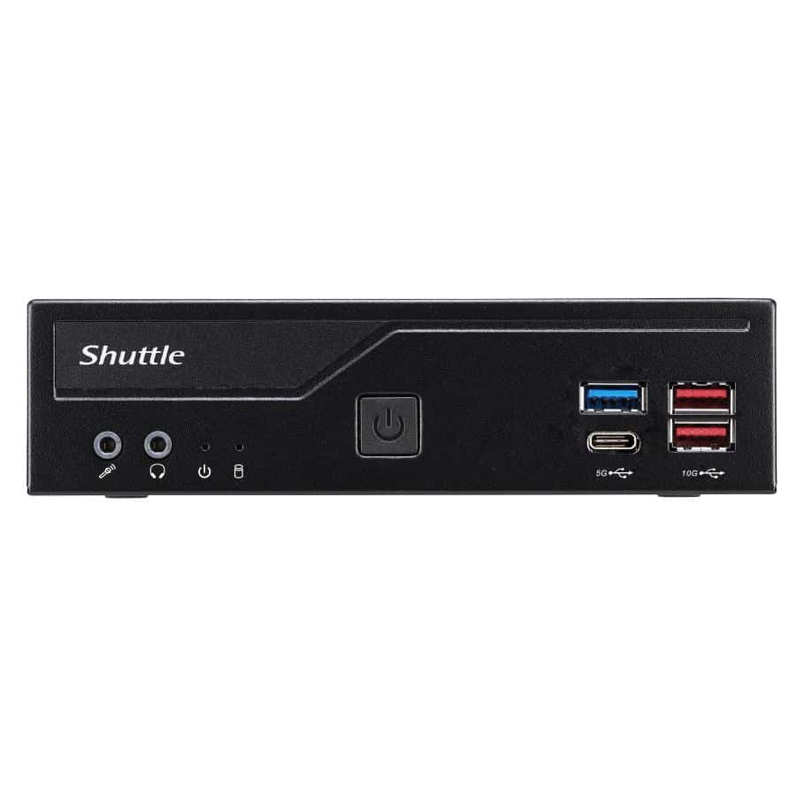 Shuttle PIB-DH770001 DH770 Mini PC barebone, LGA 1700, Intel H770, DDR5, 2x 2.5G LAN, 2x M.2, 24/7 2 Shuttle PIB-DH770001 DH770 Mini PC barebone, LGA 1700, Intel H770, DDR5, 2x 2.5G LAN, 2x M.2, 24/7 - Afbeelding 2