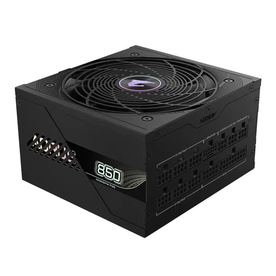 Gigabyte GP-AE850PM PG5 AORUS ELITE P850W, PCIe 5.0, 80 PLUS, Fully Modular, 120mm, ATX3.0 5 Gigabyte GP-AE850PM PG5 AORUS ELITE P850W, PCIe 5.0, 80 PLUS, Fully Modular, 120mm, ATX3.0 - Afbeelding 5