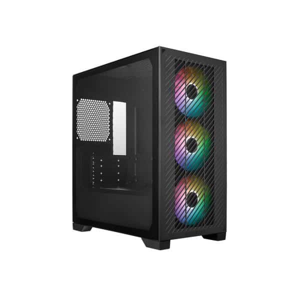 Cooler Master E301-KGNN-S00 Elite 301 Black ARGB, ATX, Window, USB 3.2 Gen 1 Type-C, 3x 120mm ARGB 1 Cooler Master E301-KGNN-S00 Elite 301 Black ARGB, ATX, Window, USB 3.2 Gen 1 Type-C, 3x 120mm ARGB
